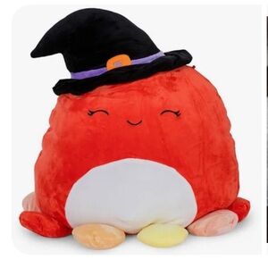 Squishmallow 12” Deitra Octopus Witch Halloween Plush